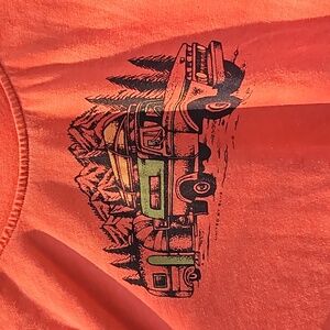 Unisex Ford truck with camper United by Blue long sleeve shirt Small